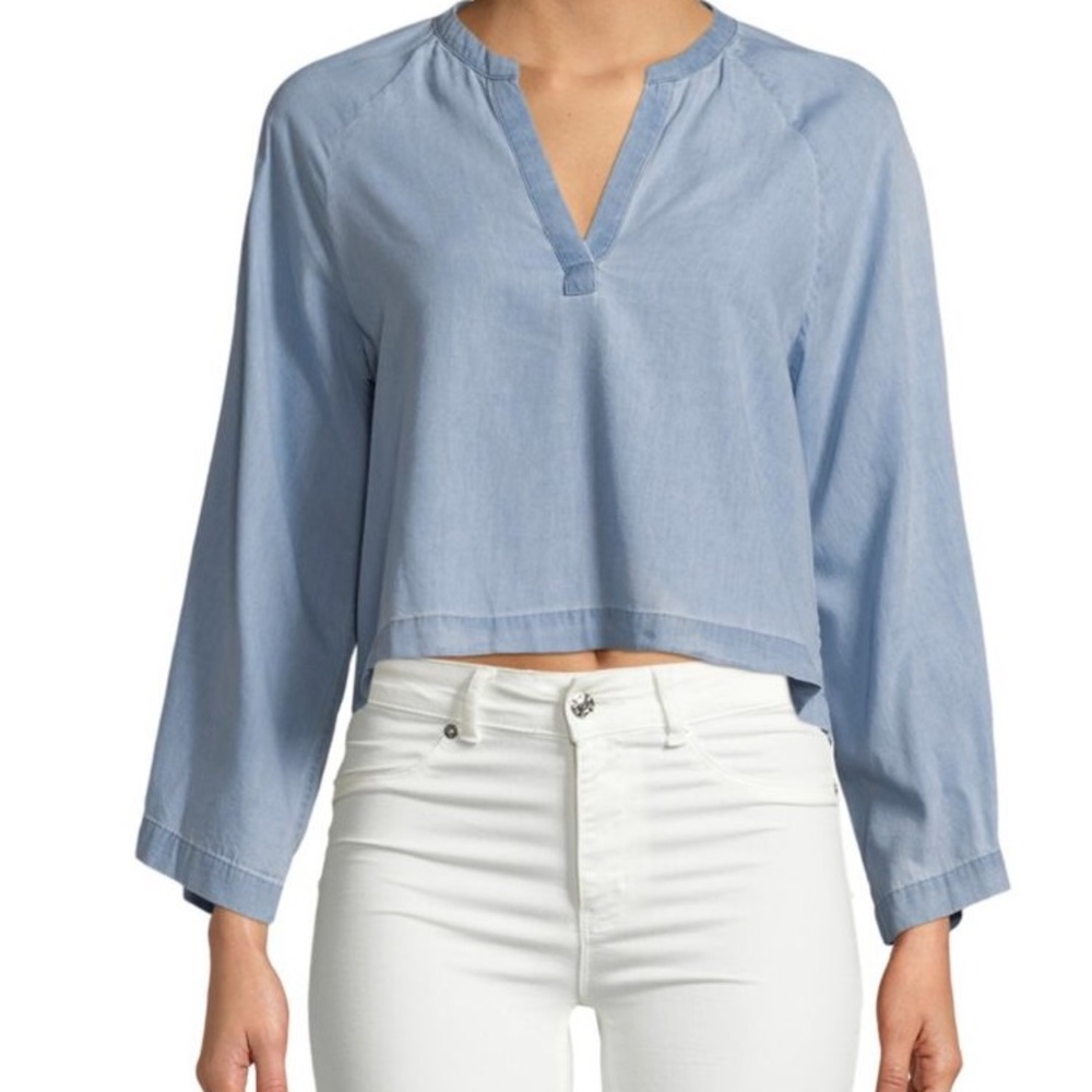 🍭NWOT - the blue shirt shop crop